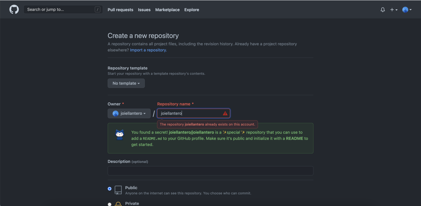 new-repository